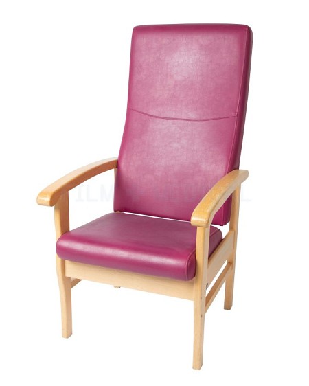 Purrple High Back Chair